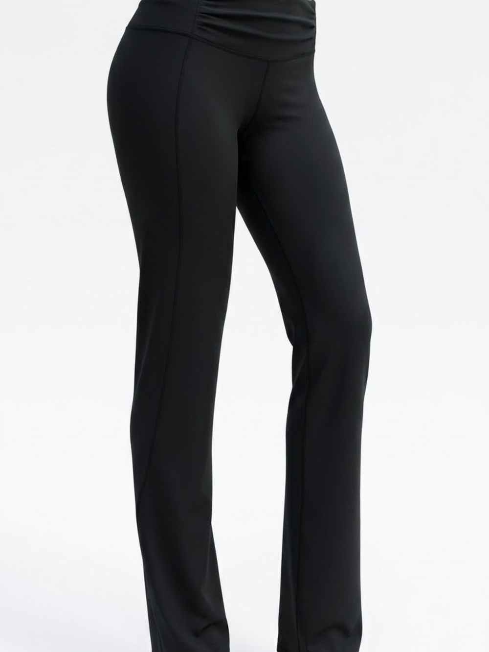 Adidas Women's Black Wide Leg Yoga Pants Athletic Trousers Size Small